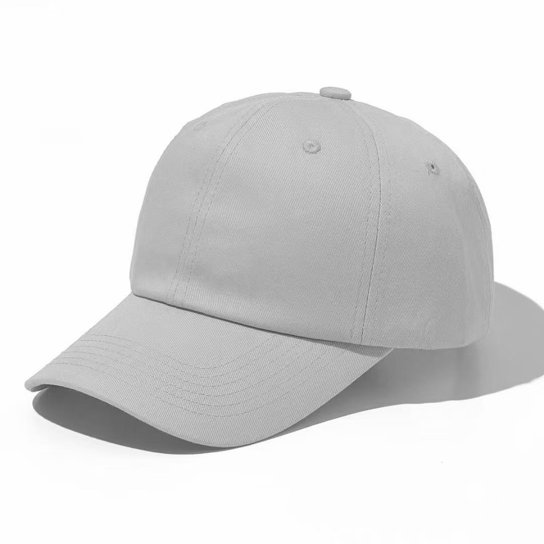 Wholesale Solid color cotton large circumference baseball cap